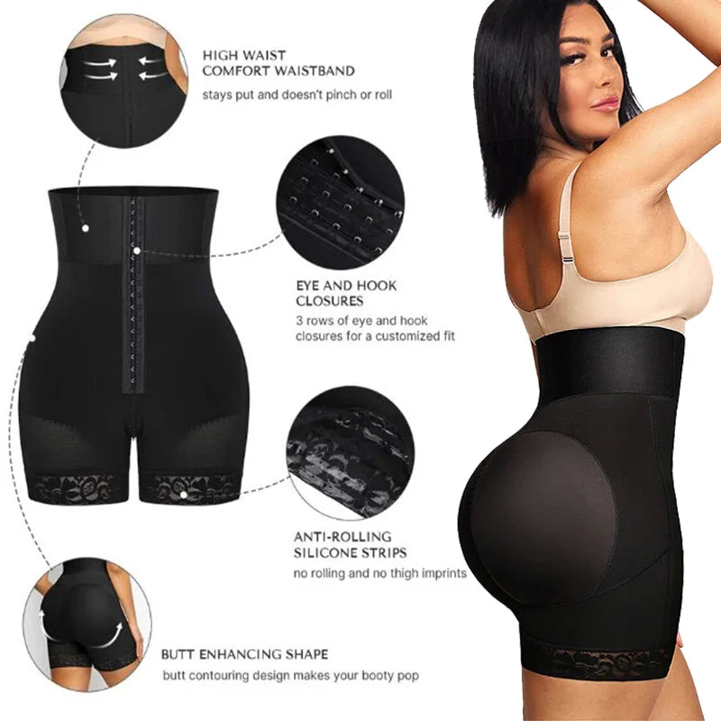 SculptSilhouette™ High-Waist BBL Shaping Shorts