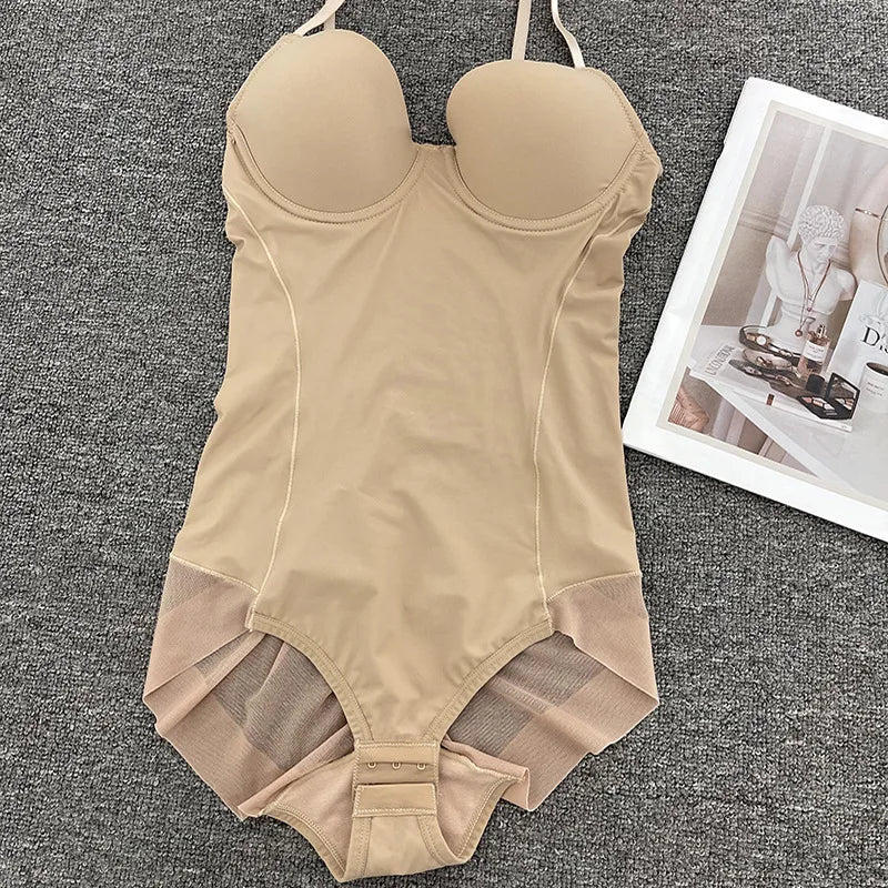 Light Sculpt Bodysuit with Built-In Bra