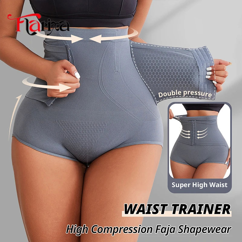 Flarixa SculptFit™ High-Waist Control Briefs