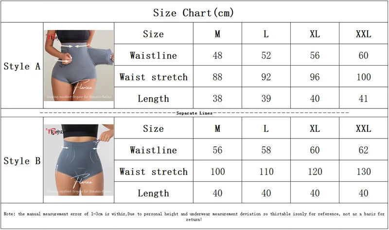 Flarixa SculptFit™ High-Waist Control Briefs