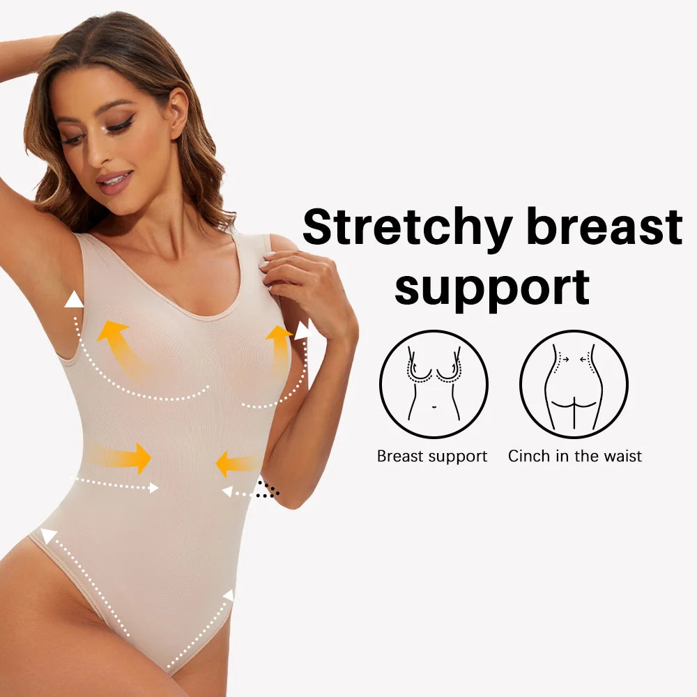 Molasus™ Seamless Sculpt Thong Bodysuit