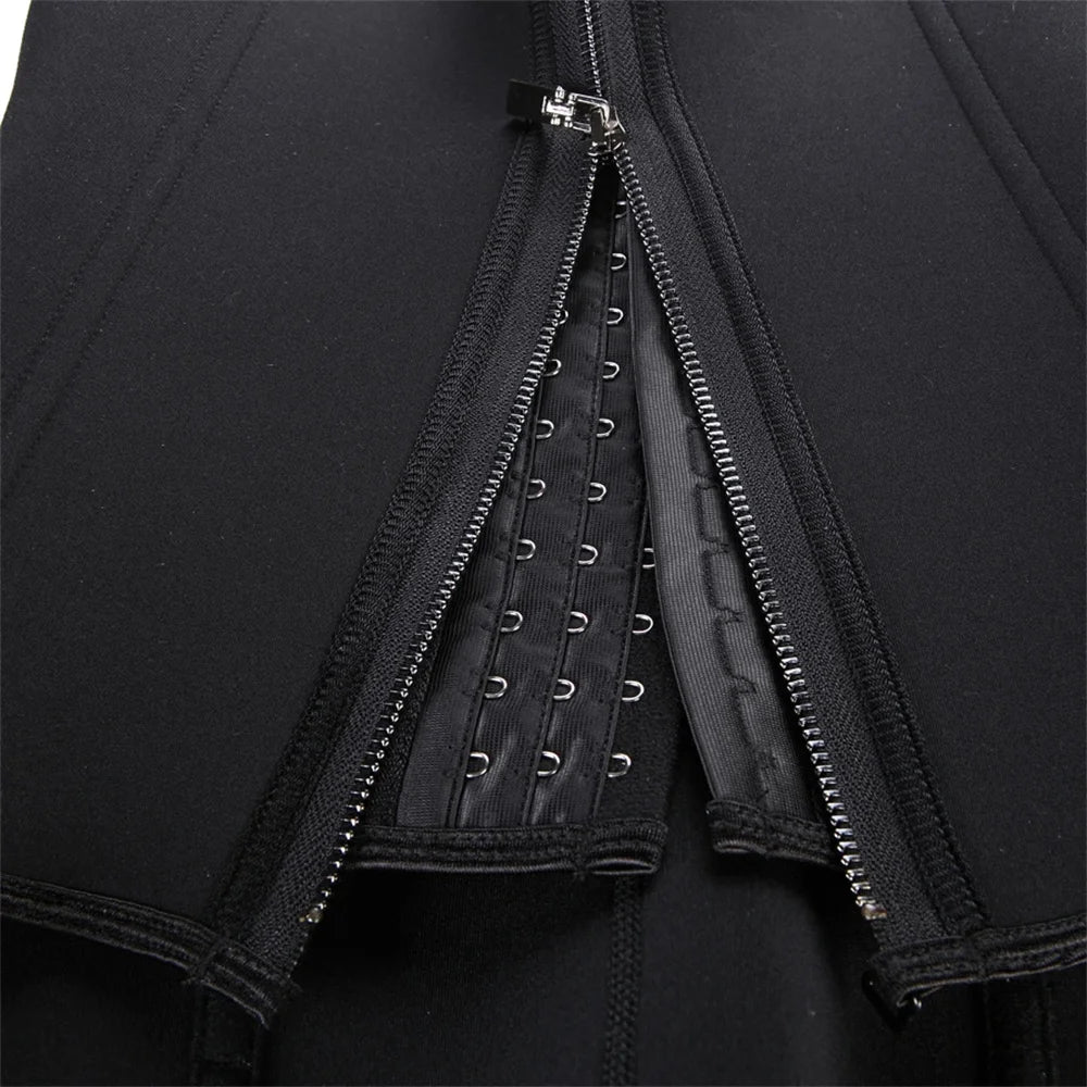 ActiveSculpt™ Zipped Waist Trainer Tank