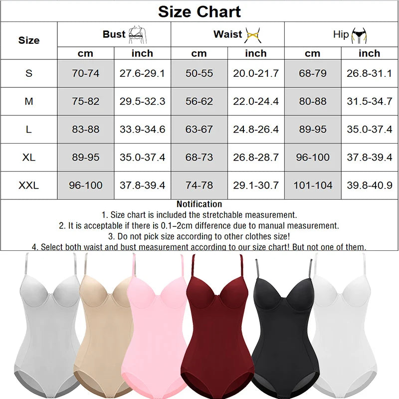 Wechery™ Lace Sculpt Slimming Bodysuit