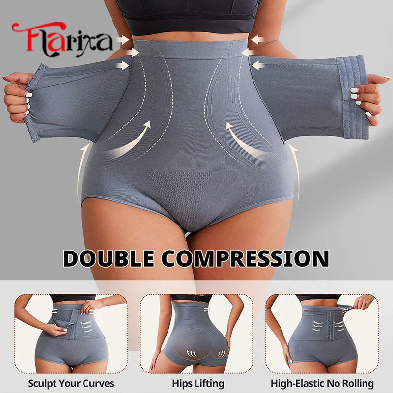 Flarixa SculptFit™ High-Waist Control Briefs