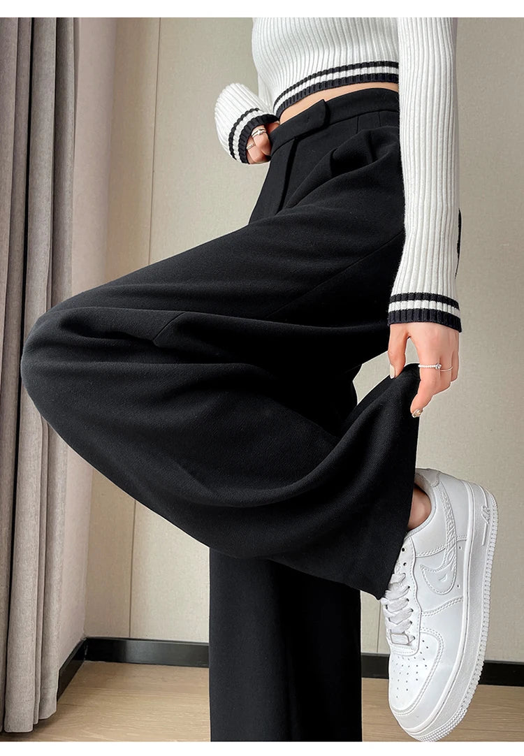 Évora Wool-Blend Trousers