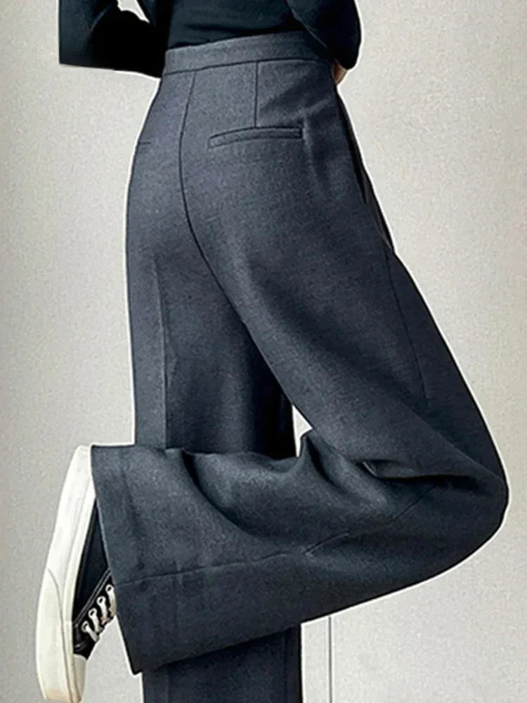 Évora Wool-Blend Trousers