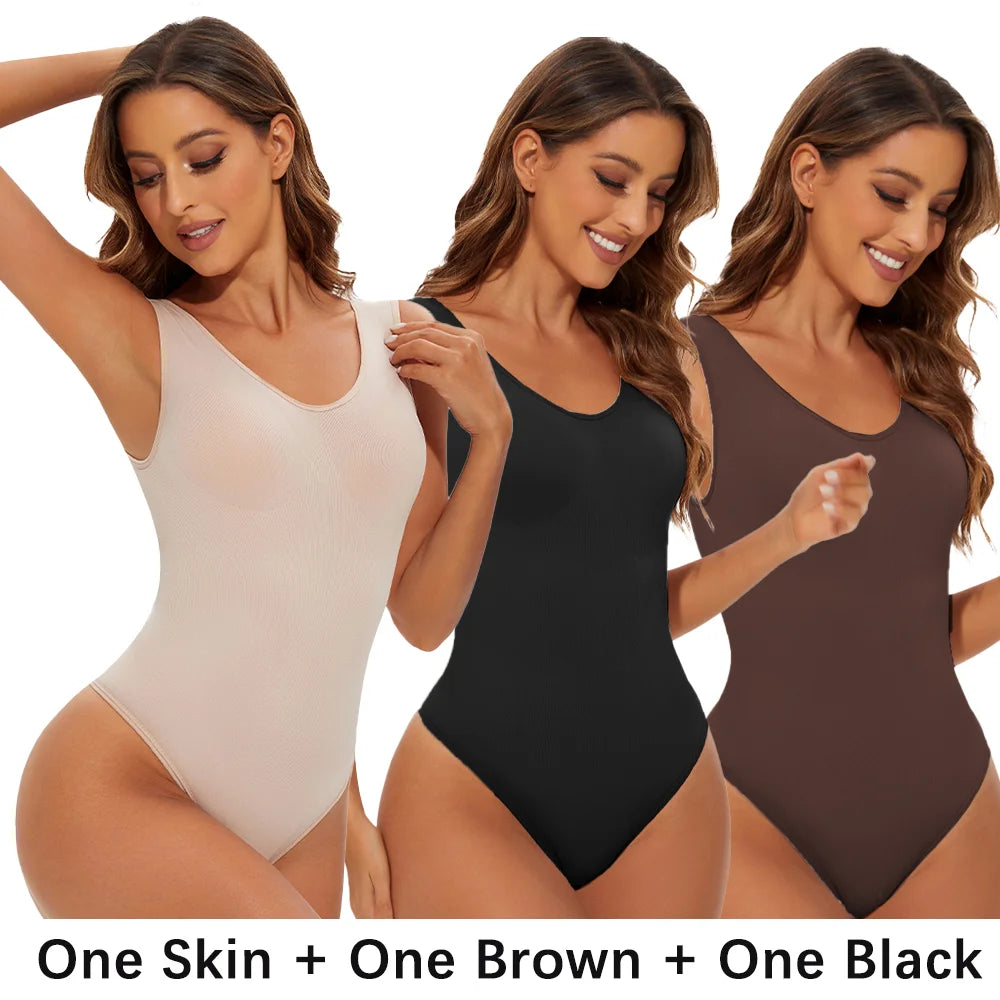 Molasus™ Seamless Sculpt Thong Bodysuit