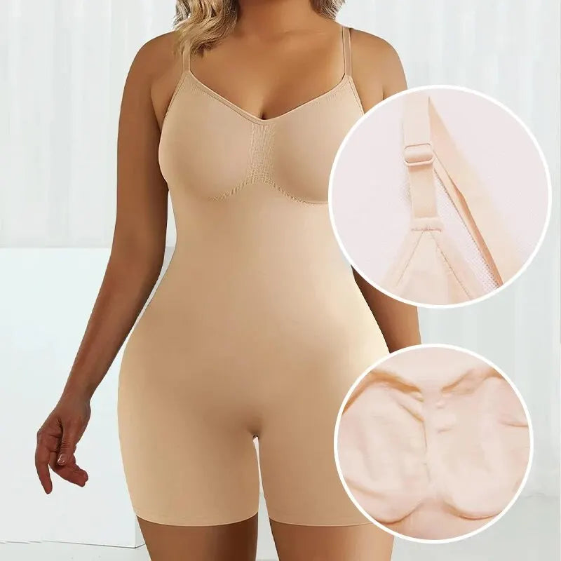 High Waist Seamless Shapewear Bodysuit