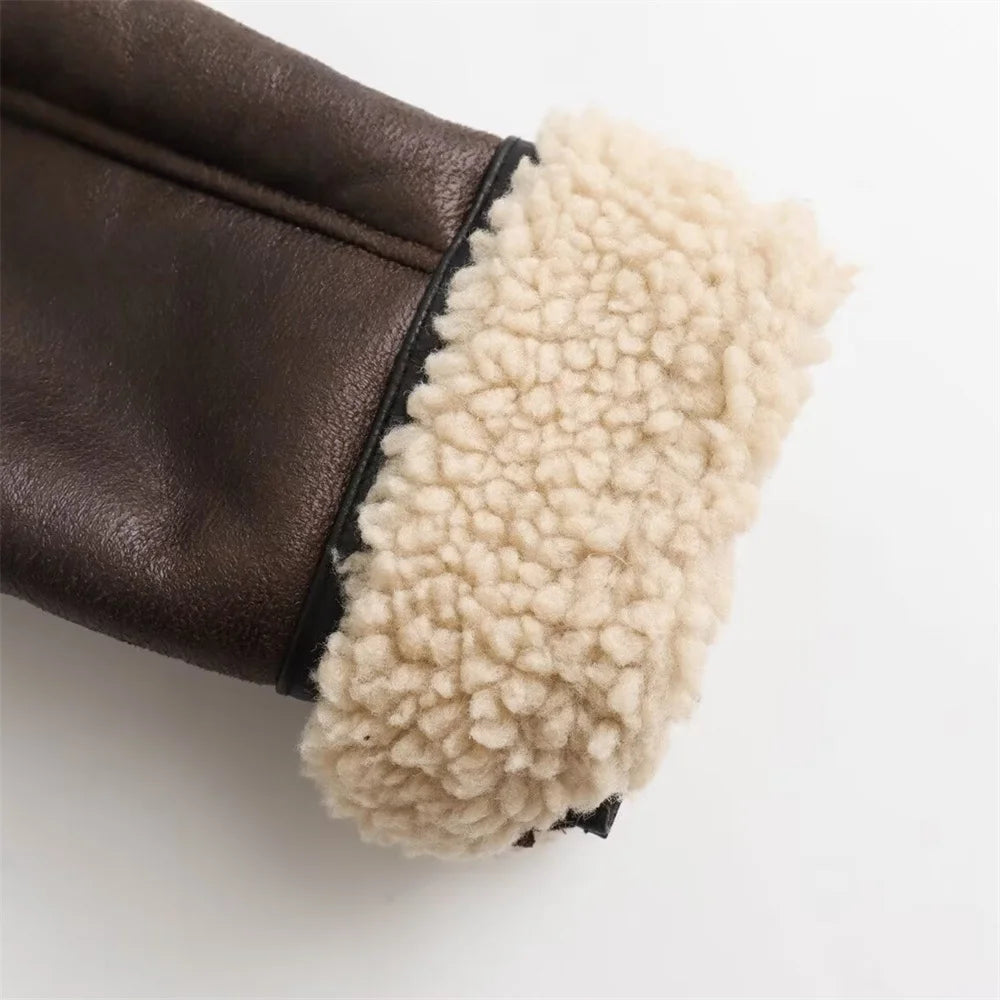 Aurora Faux-Fur Collar Jacket