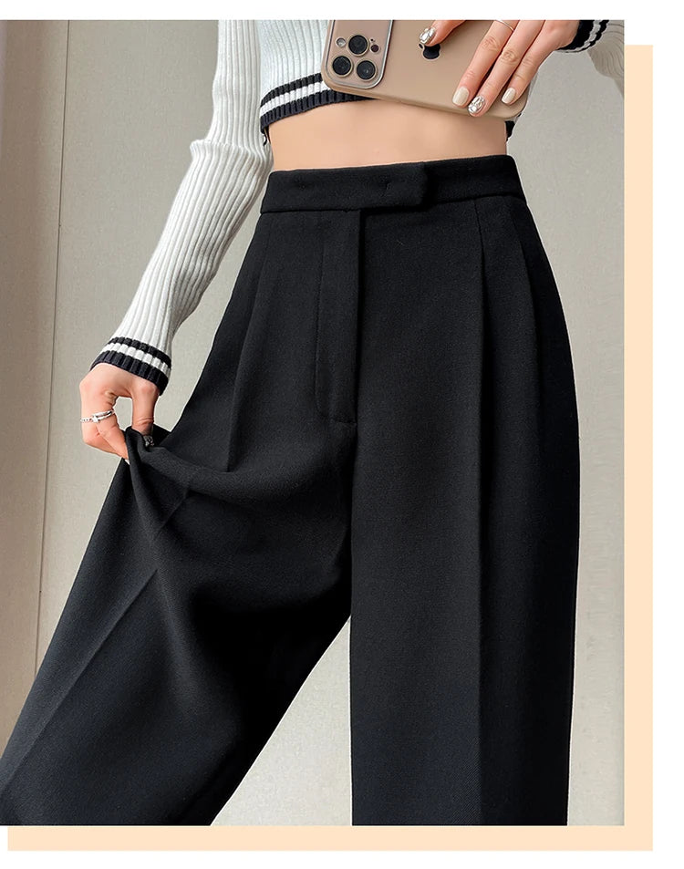 Évora Wool-Blend Trousers