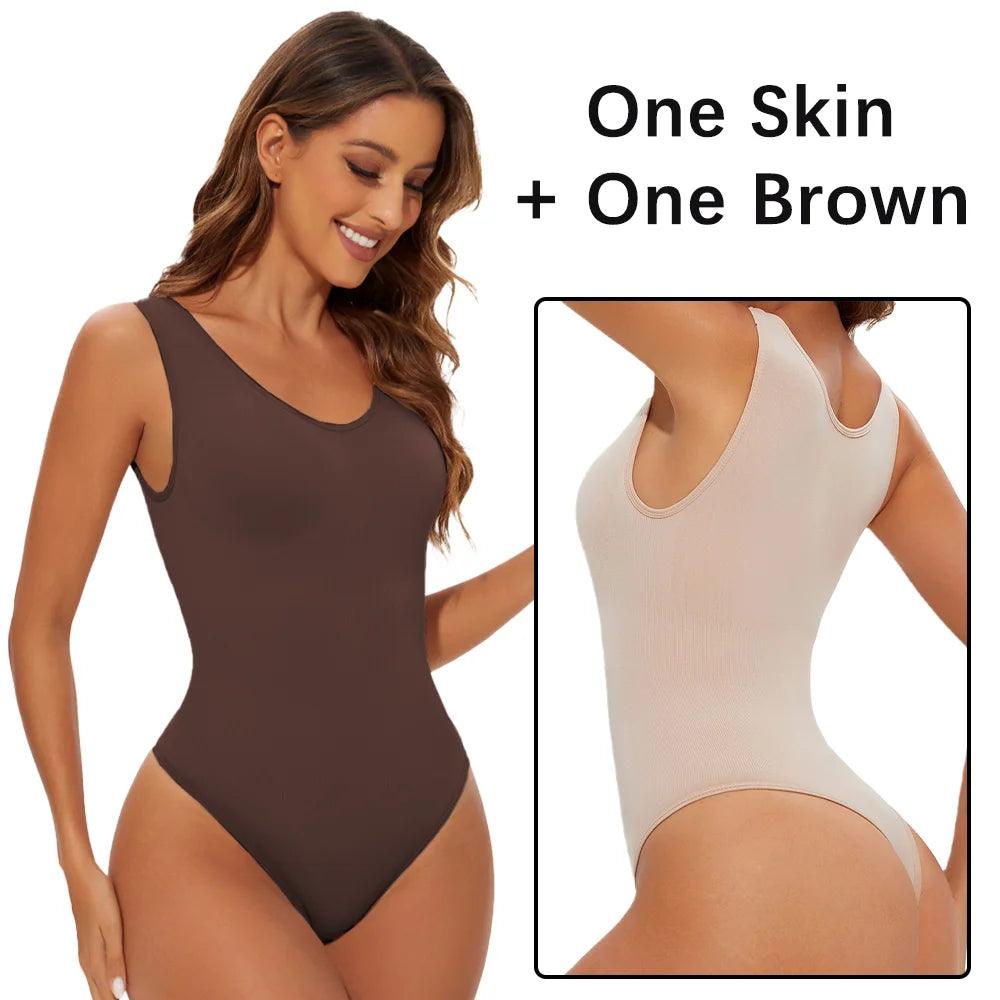 Molasus™ Seamless Sculpt Thong Bodysuit