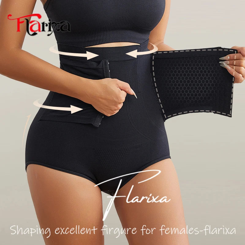Flarixa SculptFit™ High-Waist Control Briefs