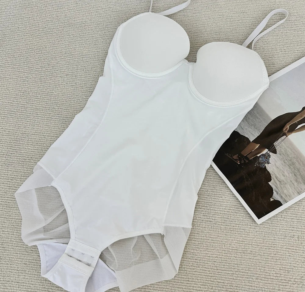 Light Sculpt Bodysuit with Built-In Bra