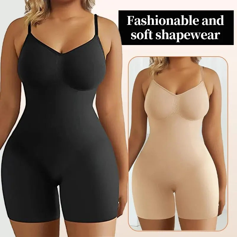 High Waist Seamless Shapewear Bodysuit