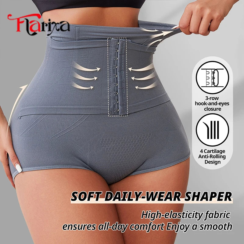 Flarixa SculptFit™ High-Waist Control Briefs