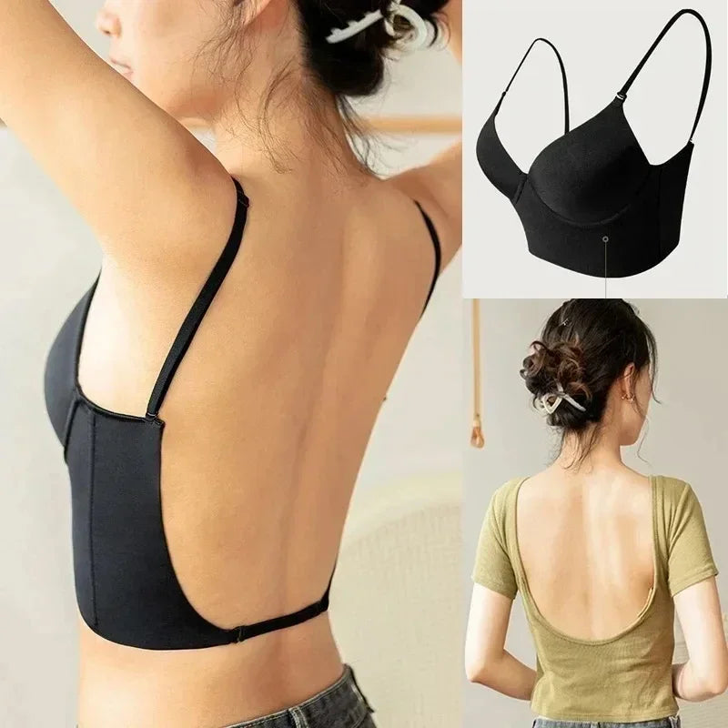 MoonBiffy™ Deep U Invisible Plunge Bra