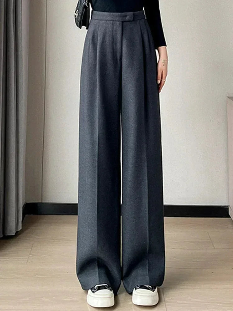 Évora Wool-Blend Trousers
