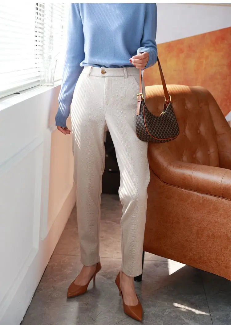 Évora High-Waist Trousers