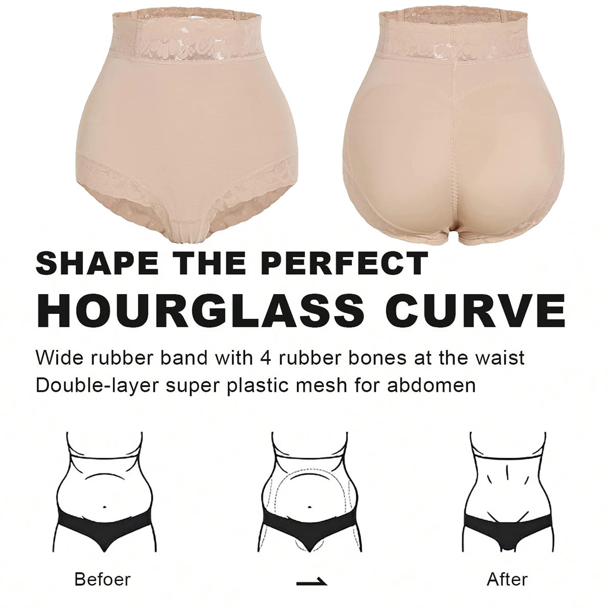 Gleeful Lotus™ Sculpt & Lift High-Waist Shapewear