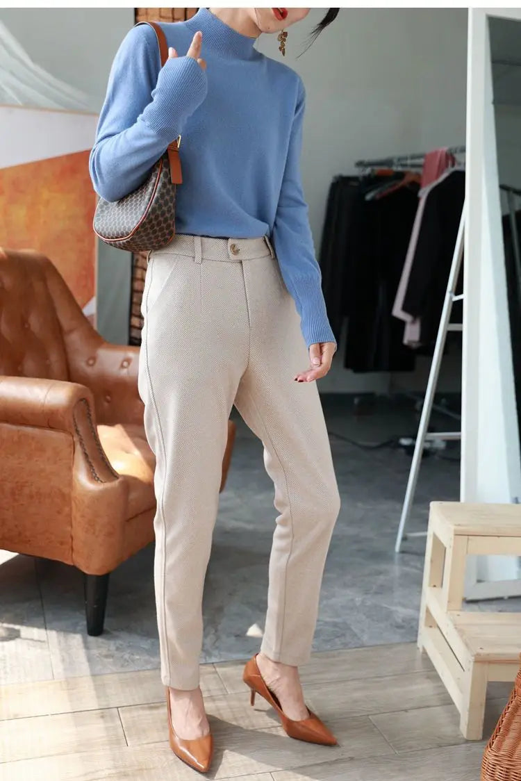 Évora High-Waist Trousers